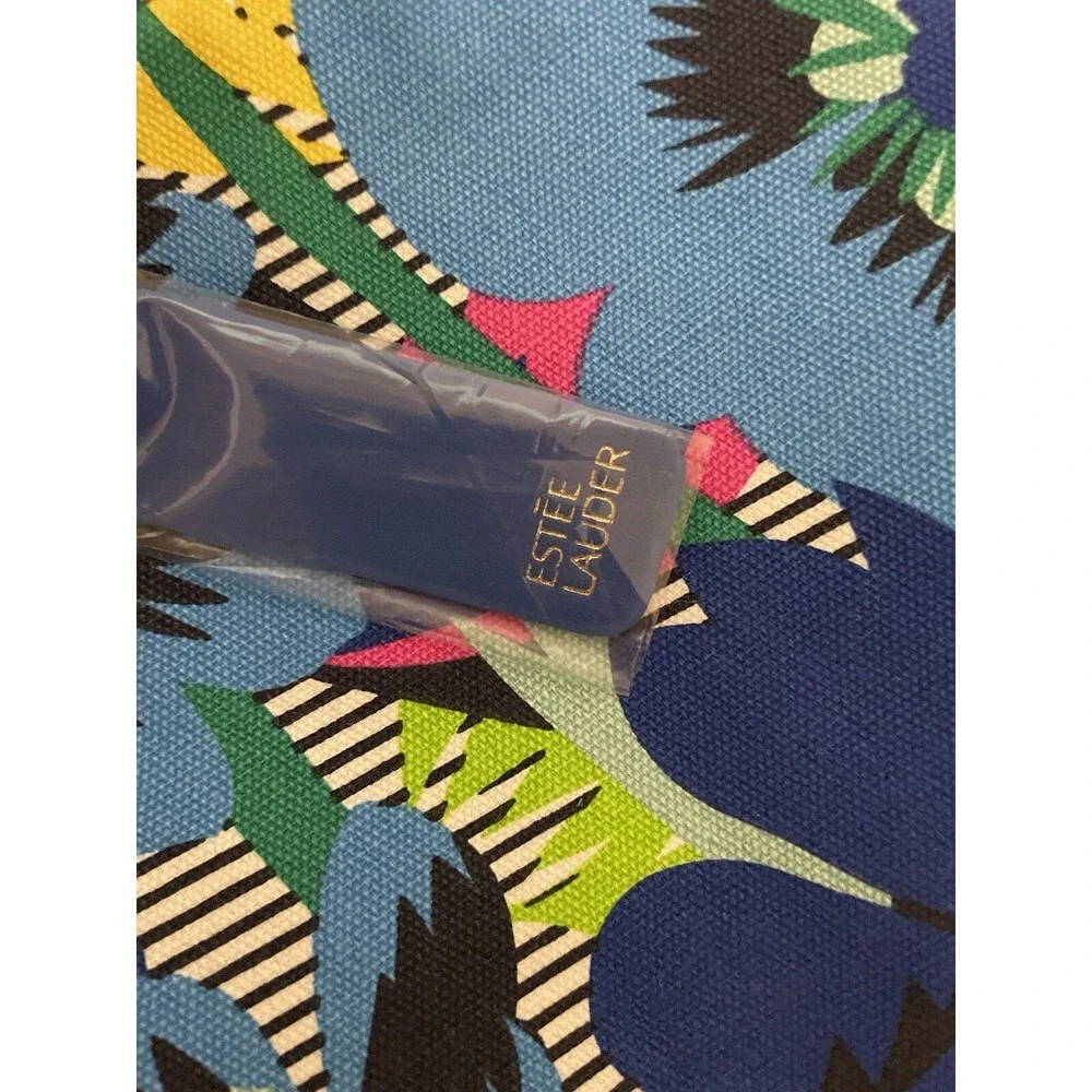 Vintage Estee Lauder French Riviera Make Up Lipstick Case New Plus 2nd EL Bag